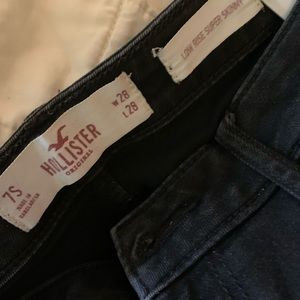 Black hollister jeans